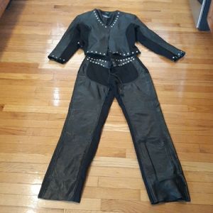 Chaps and lite jacket